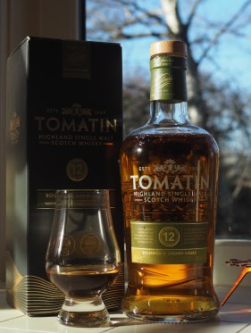 A deeply colored spirit